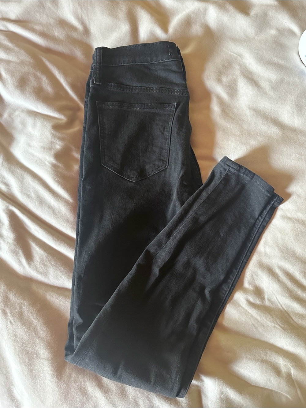 Madewell Black Roadtripper Skinny Jeans - High-Rise Style
